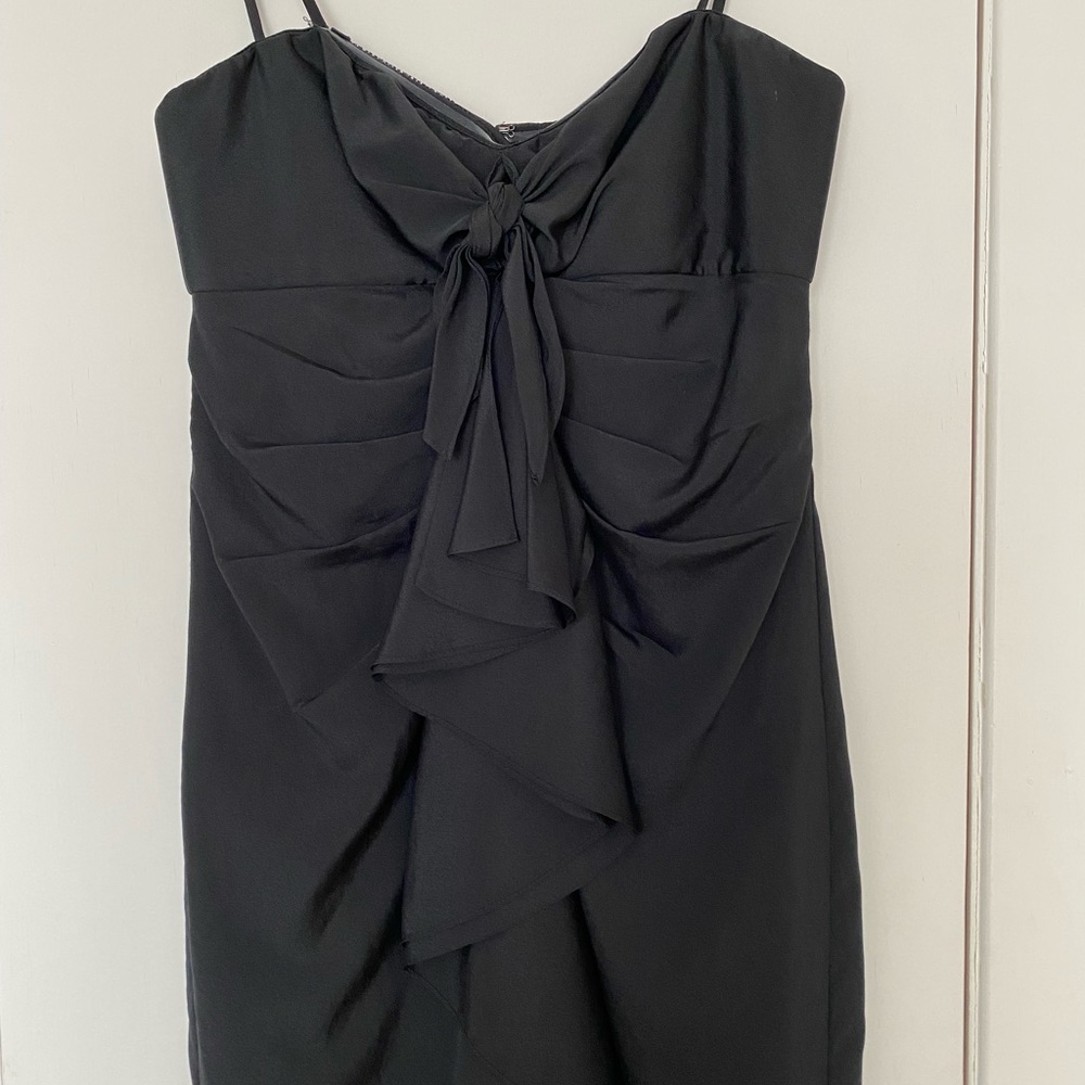 Black cocktail dress